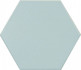 Керамогранит Bleu clair 11,6x10,1 универсальный матовый