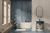 Керамогранит Foil Azzurite Blue 60х120 Creto матовый универсальная плитка MPL-061487