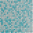 Мозаика Mix Standard Wellness and Pool 15 керамика 30х30 см Appiani матовая чип 12х12 мм, бирюзовый XWEL 415