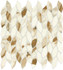 Мозаика Marvel Calacatta Imperiale Mos. Twist Silk (A4WR) 30,5x30,5 Глазурованная керамическая