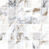 Мозаика K949879LPR1VTE0    Бреча Капрайа Белый ЛПР 30x30 (5x5) керамогранитная
