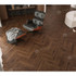 Ламинат Alpine Floor Herringbone 12 LF105-12 Орех Трентино 606х100х12 12 мм 34 класс с фаской