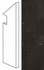 Плинтус MARVEL Absolute Brown Battiscopa Sag.dx AFBW 7,2x30 шт керамогранит