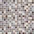 Мозаика Terrazzo керамика 30x30 см глянцевая, бежевый, коричневый, серый 587603001