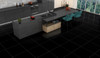 Керамогранит Super Black Polished 60x60 Concor полированный универсальный УТ-00028626