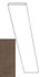 Плинтус Dwell Brown Leather Battiscopa Matt A1FE 7,2x60 пог. м керамогранит