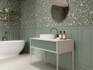 Настенная плитка Fables Grace Green Mix 30x90 APE Ceramica матовая керамическая