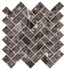 Мозаика K-333/MR/m06/282x303x9 керамогранит Kerranova Terrazzo матовая, коричневый