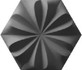 Декор Fiore Graphite Matt (91771) 21,5х25 Wow матовый керамический