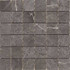 Мозаика Velsaa Gris Mramor Versace Gold Mosaic керамогранит 30x30 см полированная чип 5x5 мм, серая