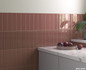 Настенная плитка 32415 Lumina Rivia Rouge 6х24.6 Equipe глянцевая керамическая А005639