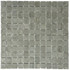 Мозаика Marble Mosaic Cinderella stone Mat камень 30х30 см матовая чип 23х23 мм, серый