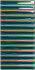 Настенная плитка Sb Royal Green 12,5x25 Wow глянцевая, рельефная (структурированная) керамическая 128702