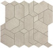 Мозаика Boost White Mosaico Shapes AN63 31x33.5 керамогранитная м2