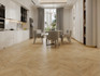 SPC ламинат Evofloor Дуб Песочный Parquet Click 4.5 mini 42 класс 640х128х4.5 мм (каменно-полимерный) с фаской
