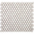 Мозаика KO19-6R керамика 31x31.5 см глянцевая чип 19x19 мм, бежевый