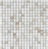 Мозаика Orro Mosaic Valentino Bianco Tum мрамор 30.5х30.5 см матовая чип 15х15 мм, bianco (blanco), бежевый, белый