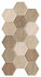 Керамогранит Stonehenge Hex Earth 26,5x51 универсальный матовый