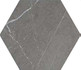 Керамогранит Love Affairs Petra Hexagon Charcoal 20x23 напольный глазурованный, матовый