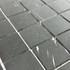 Мозаика Marble Mosaic Nero Marquina Pol камень 30.5х30.5 см полированная чип 48х48 мм, черный
