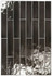 Настенная плитка Manacor Black 6.5x40 глянцевая керамическая