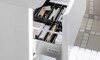 Тумба с раковиной Burgbad Iveo SFEN120F2833G0161C0001*1 120 белый глянец