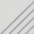 Декор Boreal Dash Decor White Lunar 18,5x18,5 глазурованный, матовый керамогранит