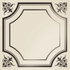 Декор Ad Personam Carre' Nero 50x50 Petracer`s матовый керамический TR CARRE 05