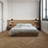 SPC ламинат Floorwood 6345 Песчаные дюны Authentic SPC 43 класс 640х128х4 мм (каменно-полимерный) Т0039069 с фаской