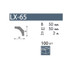 Карниз NMC LX-65 (B5)