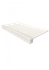 Комплект (Ступень LN00 (33x120) непол. (прямоугол. бортик) + Подступенок (14,5x120)) матовый 39610