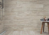 Керамогранит Gres Laroya Beige Rect. 89.7x17 Cerrad матовый, рельефный (рустикальный) универсальный