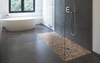 Мозаика Ezarri Riverstone стекло 31.3х49.5 см матовая чип 25х25 мм, коричневый