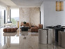 Керамогранит Project Antibacterial Crema Cappuccino Natural Ректифицированный 60х120 Dogma матовый универсальная плитка DPA601202