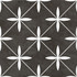 Керамогранит Black 18.7х18.7 Monopole Stella матовый универсальная плитка 002662
