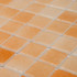 Мозаика Togama 206 стекло 34х34 см глянцевая чип 25х25 мм, оранжевый