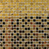 Мозаика из зеркала PIX710, чип 15x15 мм, сетка 300х300x4 мм глянцевая, золотой, коричневый