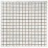 Мозаика стеклянная AquaViva YF-MSLM01 Белая 32.7х32.7 см матовая чип 20х20 мм, 023327