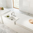 Керамогранит Scarlet Soft White Polished 6 mm 120х280 STN Ceramica Stylnul Xlim полированный универсальная плитка N30162
