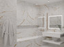 Керамогранит Magnum White Carving Матовый 60x120 Duna универсальная плитка 00-00864765