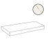 Ступень угловая Forte Dei Marmi Quark Sahara Blanc Scal. Ang. Sx 33x80 керамогранит матовая Atlas Concorde 620070002679