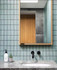Мозаика Porcelain mosaic Mosaic 1.5х14.5 Y15FW26 Голубой глянцевый керамогранит 29.4х31.3 см чип 15х145 мм