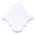 Декор ADST8001 Arabesco Biselado Snow Cap Adex Ceramica 15x15 глянцевый керамический