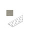Керамогранит Forte Dei Marmi Rock Lunar Grey Griglia Ang. Dx 20x60 Atlas Concorde матовый решетка угловая правая 620090001241