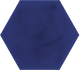 Керамогранит Hexagono Figuli Blue 15x17 Vives Zero матовый универсальная плитка 34143