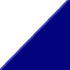 Вставка TR1/2D11-1Ch Blue (Cobalt) Half Dot Triangles 2,5х2,5 ная матовая керамогранит