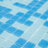 Мозаика ML42015 стекло 32.7х32.7 см глянцевая чип 20x20 мм, голубой, синий