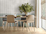 Декор RAEM Glacé Struttura 3D Rayé Mastice Glossy 7,5x20 Marazzi Ragno керамогранит глянцевый, структурированный УТ-00028860