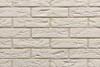 Настенная плитка Рядовой элемент Кирпич Римский 13.00.Р, шов 10, Белый 5х20.3 Феодал матовая 00000040020