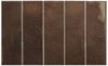 Керамогранит 32340 Bohemian Coffee Quartz 6х18.6 Equipe глянцевый, рельефный (рустикальный) настенная плитка УТ-00066819